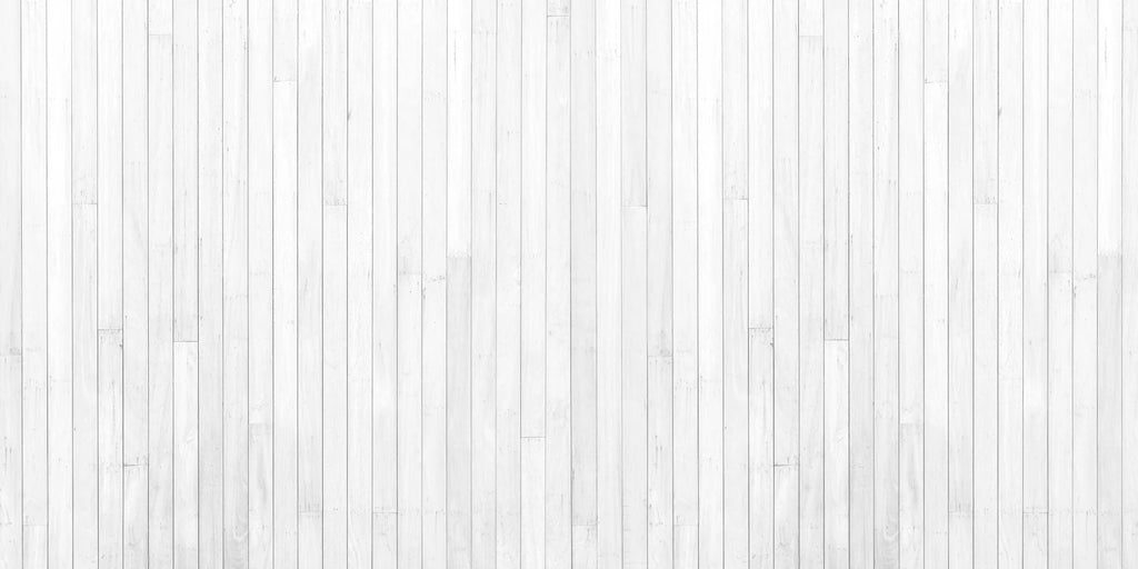 Rustic White Panels, Striped Wallpaper close up