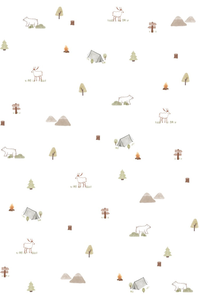 Mini Camper Wallpaper closeup