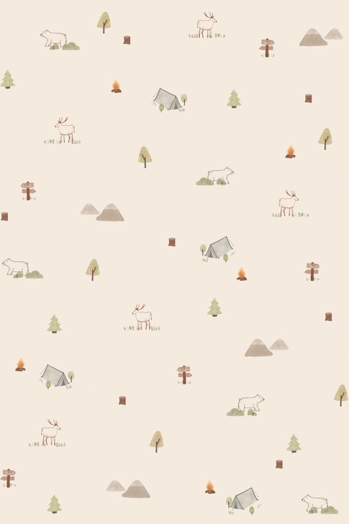Mini Camper Wallpaper closeup