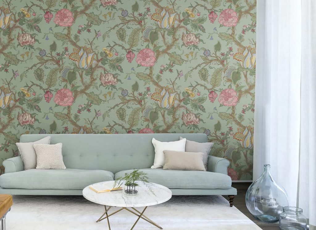 Modern Ways to Use Flower-Inspired Wallpaper Designs