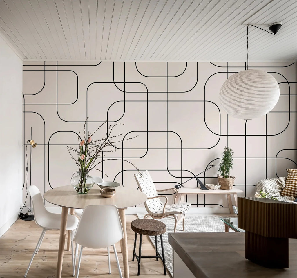 Best Selling Living Hall Wallpaper Design in Singapore