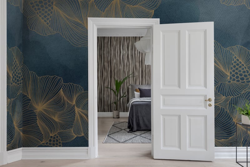 Modern and dark wallpaper designs that you'll love for your home