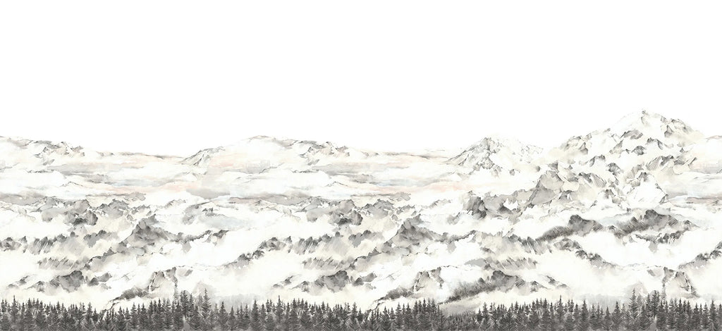 Carol Mountain, Landscape Mural Wallpaper close up