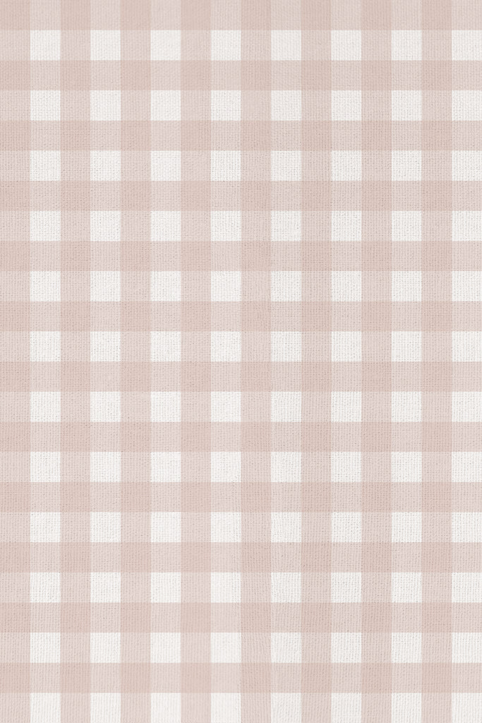 Gingham Pattern Wallpaper in Pink close up Pink close up