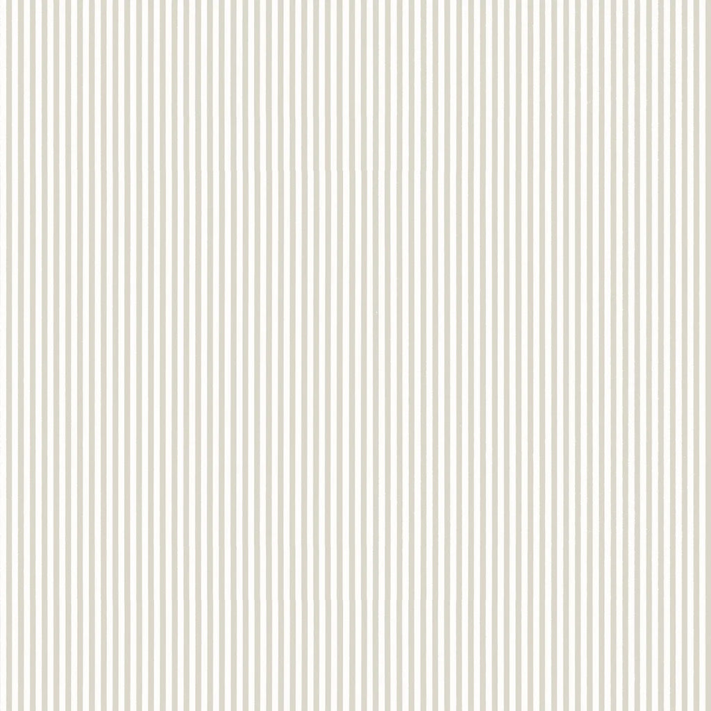 Laura Stripes, Pattern Wallpaper in sand closeup