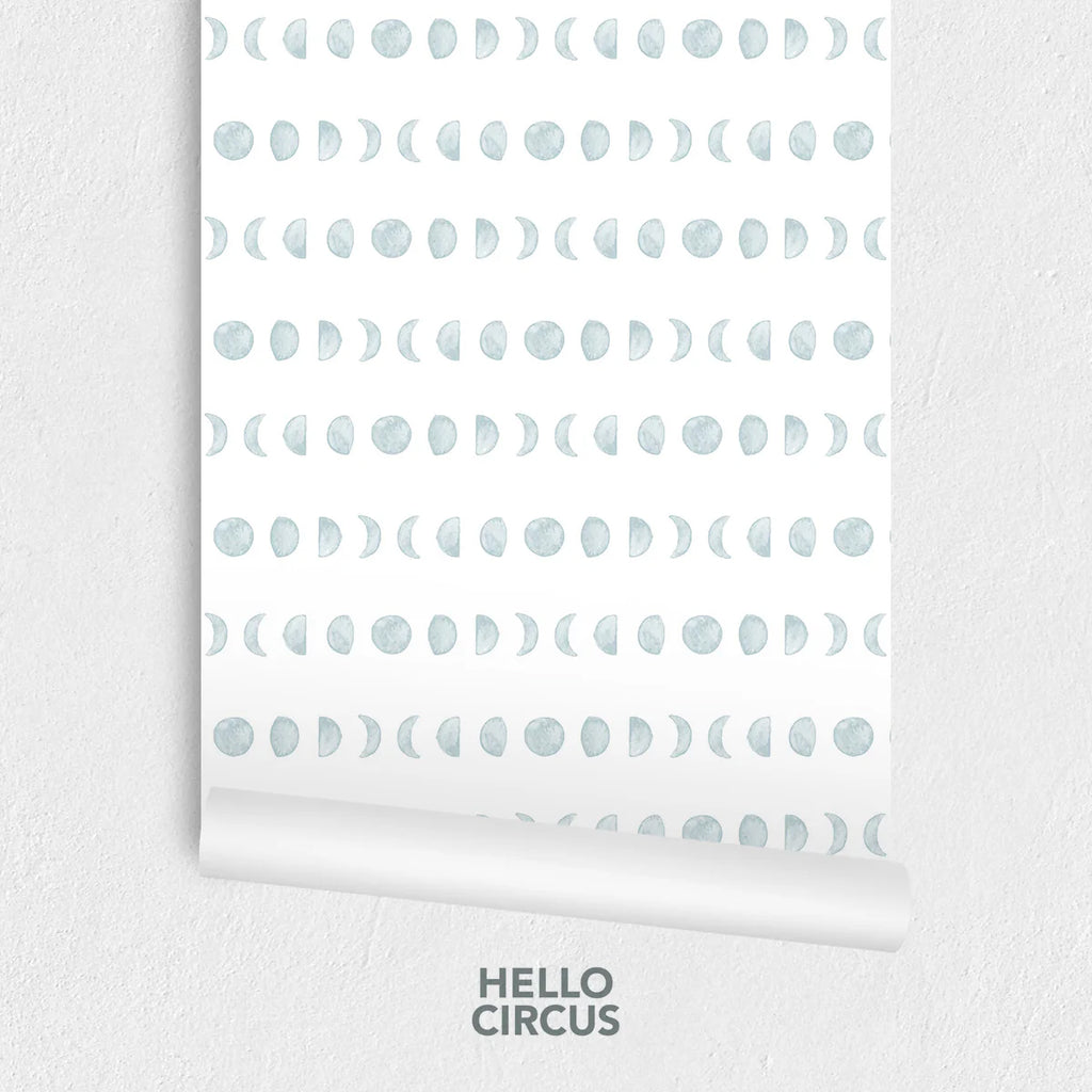 Lunar, Pattern Wallpaper close up