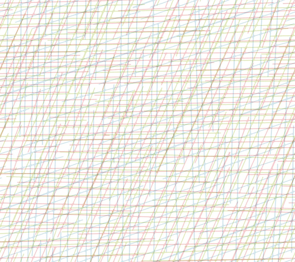 Note Sheets, Pattern Wallpaper closeup