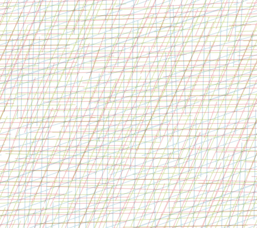 Note Sheets, Pattern Wallpaper closeup