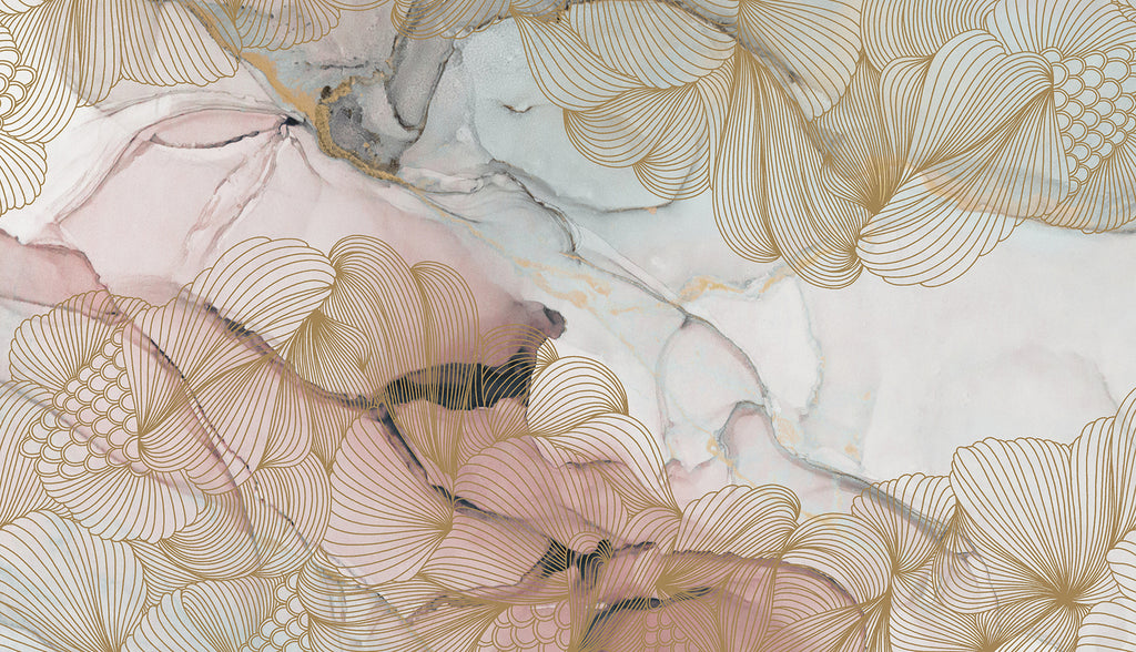 Opulent Beauty, Wallpaper in nude closeup