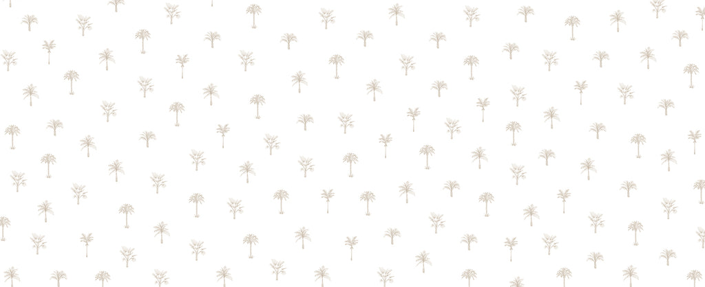 Pamela Palm, Tropical Pattern Wallpaper in Sand close up