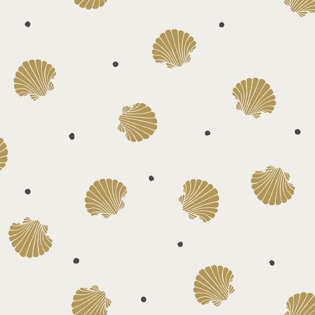 Picking Seashells, Wallpaper in Sand Closeup