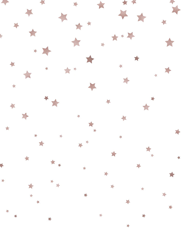 Sky Full of Stars, Pattern Wallpaper in Nude close up 