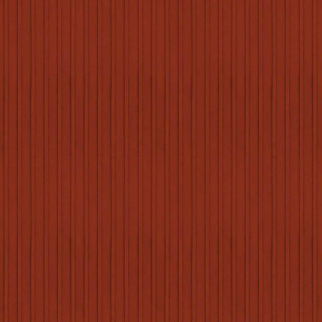 Swiss Cottage Striped Wallpaper in Crimson colourway