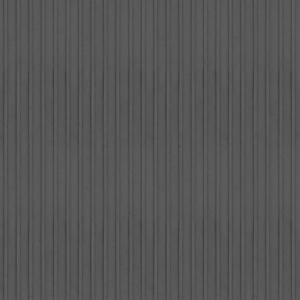 Swiss Cottage Striped Wallpaper in Dark Grey colourway