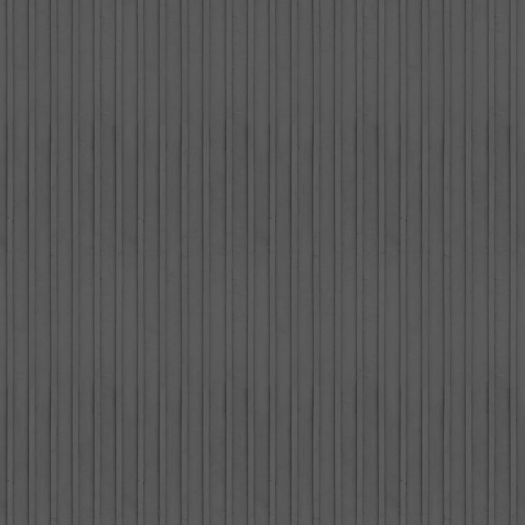 Swiss Cottage Striped Wallpaper in Dark Grey colourway