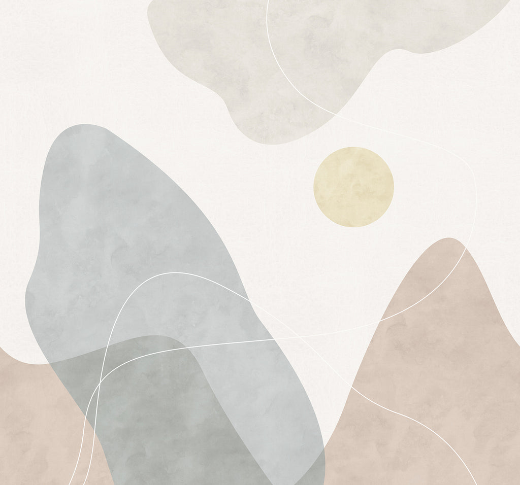 Terrain, Abstract Mural Wallpaper Standard Colourway