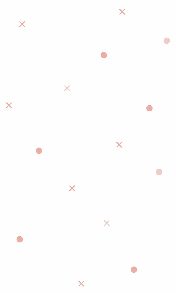 Tic Tac Toe, Pattern Wallpaper in Pink close up