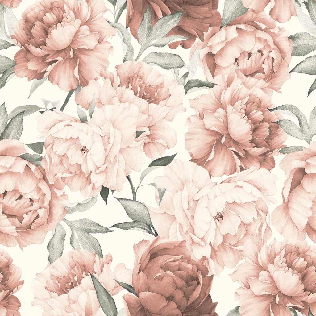 Peonies Garden wallpaper closeup