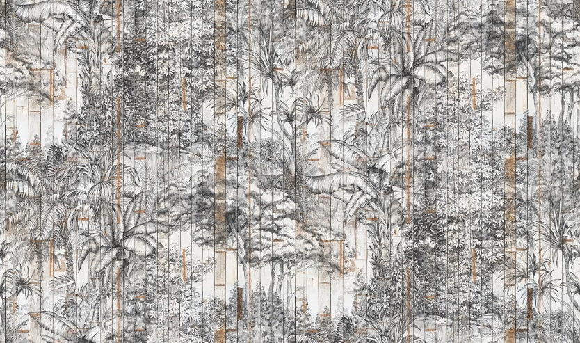 Bali Tropics Wallpaper closeup