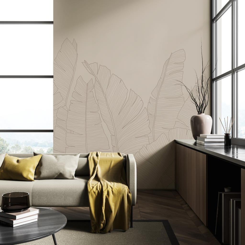 Sussurro par Arthouse - Grey - Papier peint : Wallpaper Direct