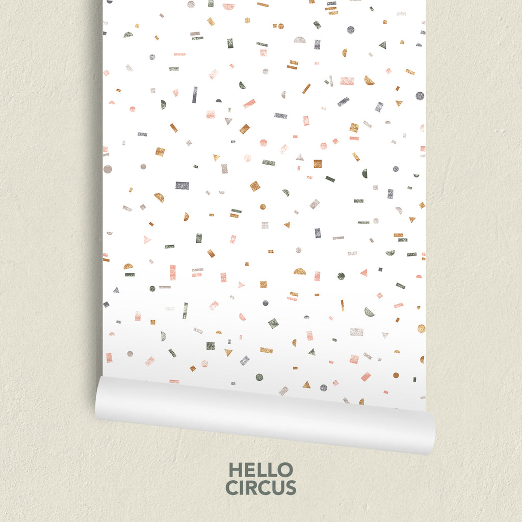 Confetti Party Wallpaper closeup