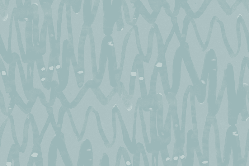 Pulse of Passion Wallpaper features features wide strokes of the brush in dusty blue close up