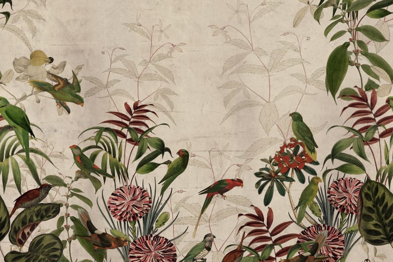 Mystical Garden Wallpaper closeup