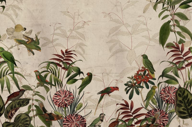 Mystical Garden Wallpaper closeup