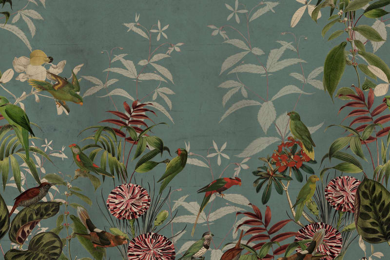 Mystical Garden Wallpaper closeup