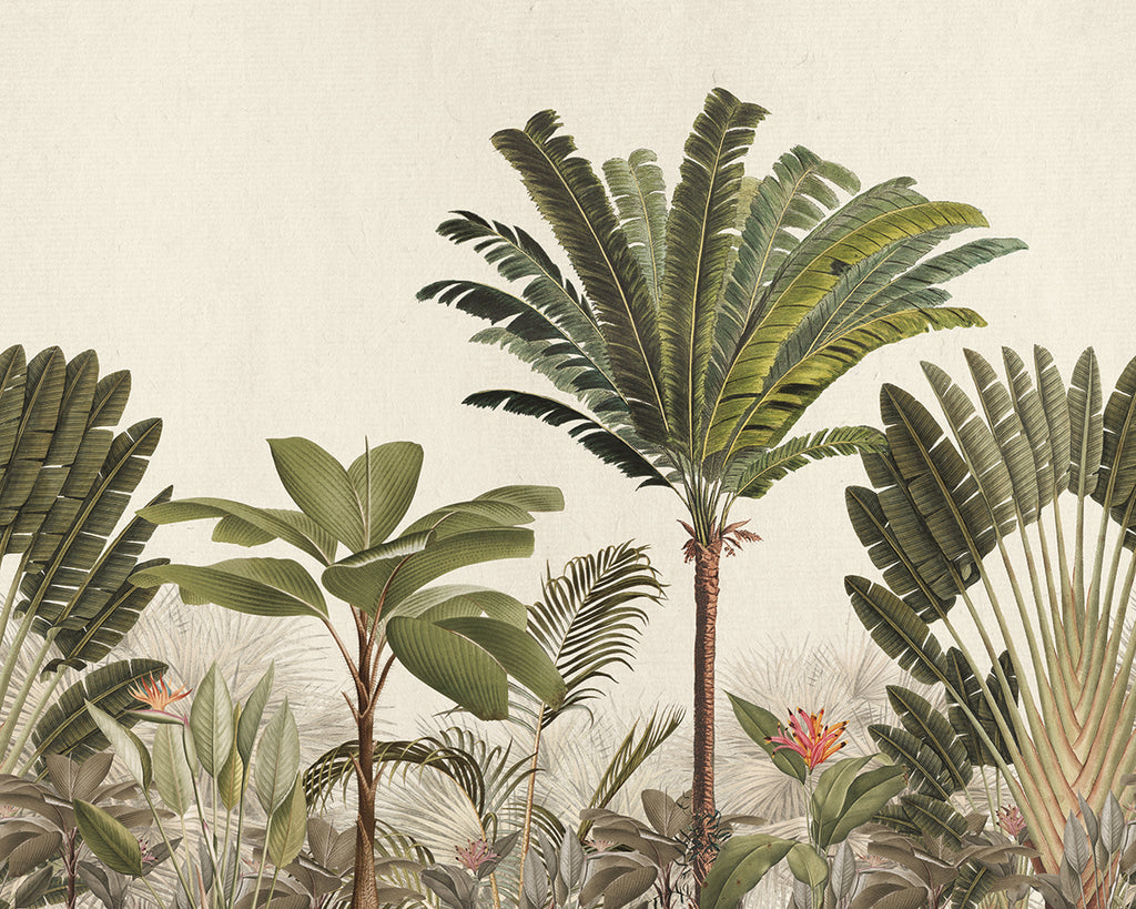 Palm Paradise Wallpaper closeup