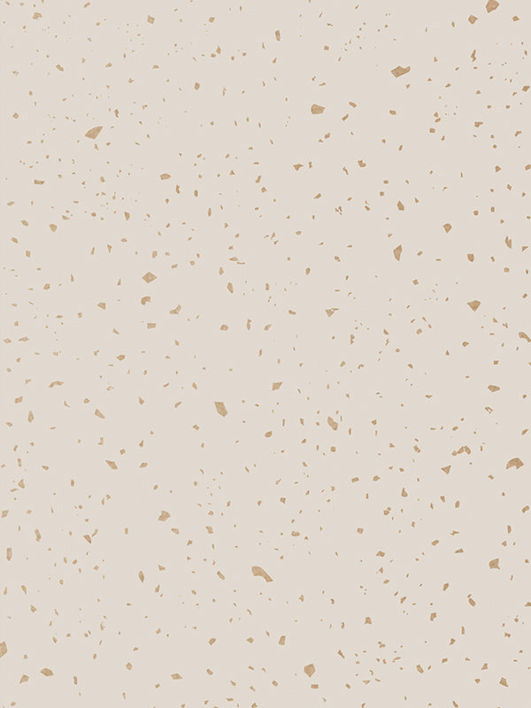 Gold Metallic Confetti Speckles Wallpaper closeup