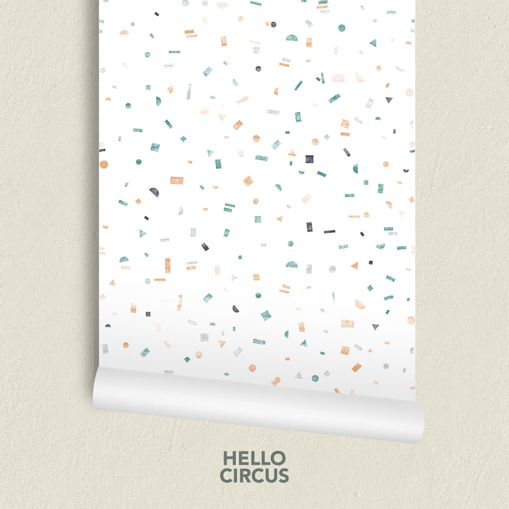 Confetti Party Wallpaper closeup