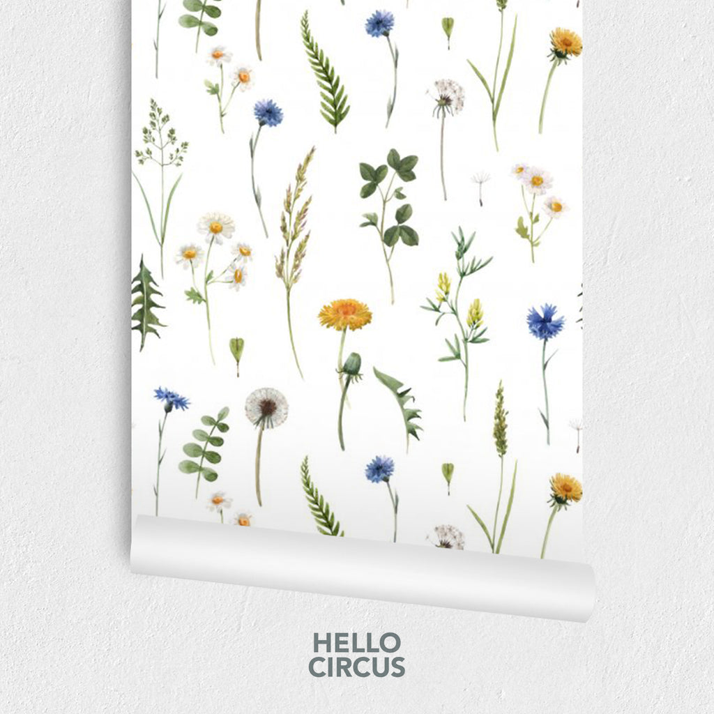 Meagan Floral Wallpaper closeup