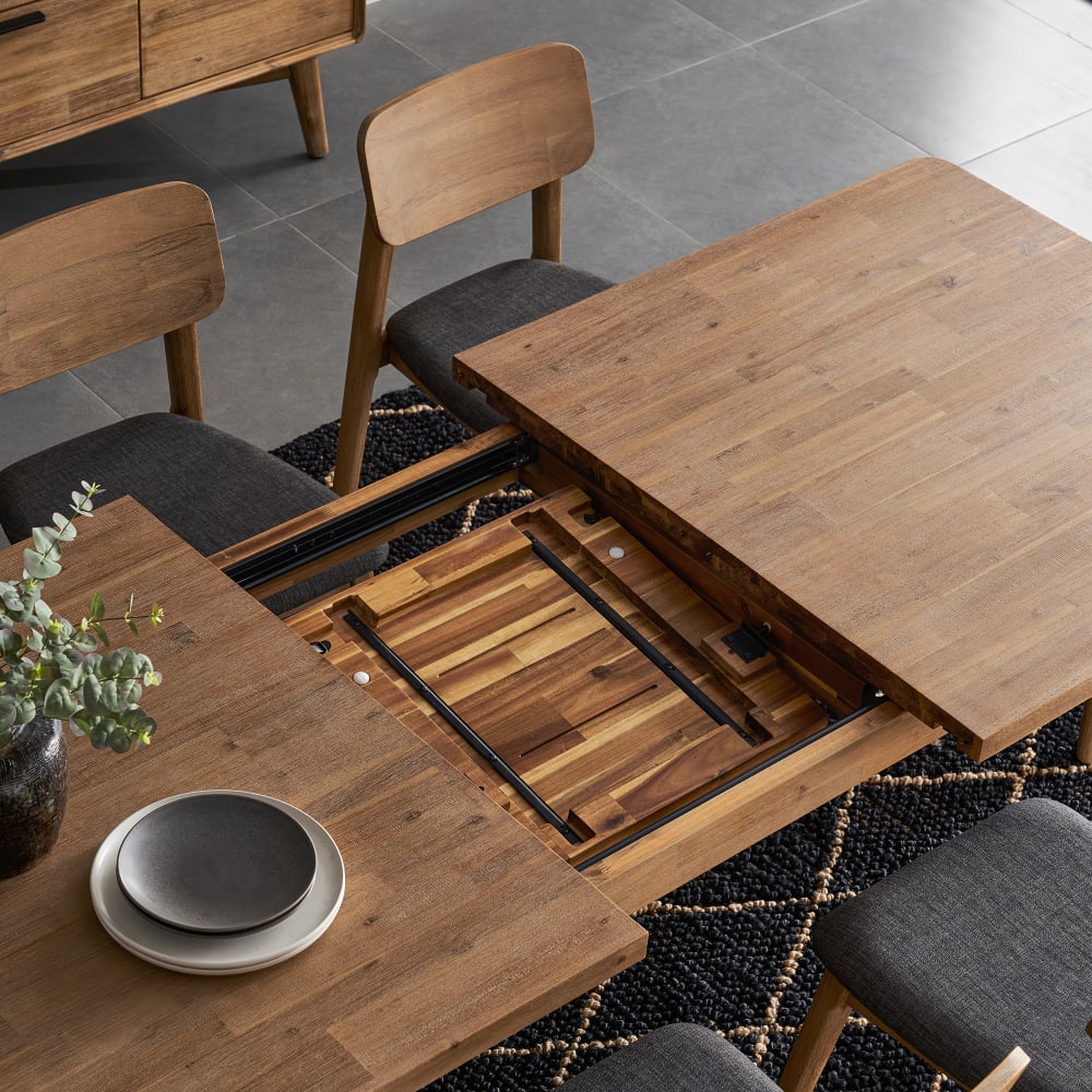Castlery Seb Extendable Dining Set for 4-6